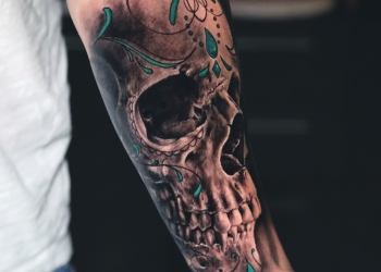 Skull-sugarskull-santa-muerte-la-catrina-chicano-schaedel-totenkopf-tattoo